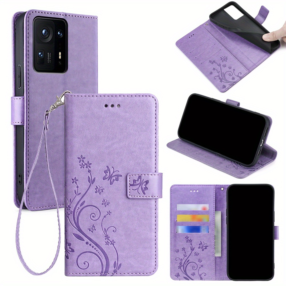 

Faux Leather Case For Xiaomi 13 Lite Note 10 9 Lite A3 Cc9 Cc9e Mix 2 2s 3 4 Civi 3 Civi 2 Wallet Flip Cover Card Slots Mobile Phone Bag