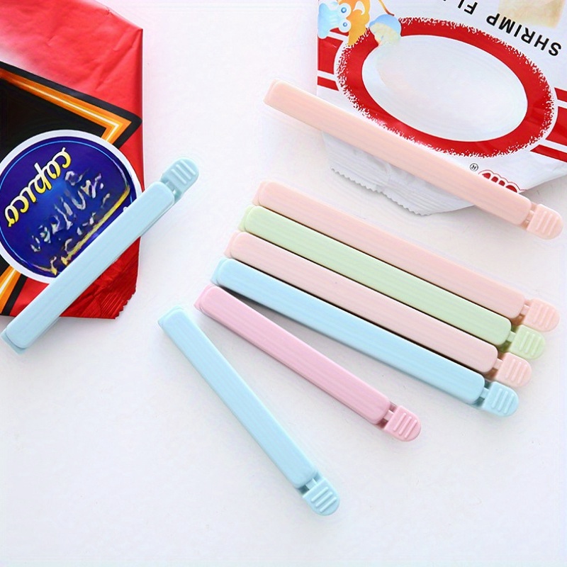 5pcs Strong Food Sealed Clips Plastic Sealing Clips Snack Bag