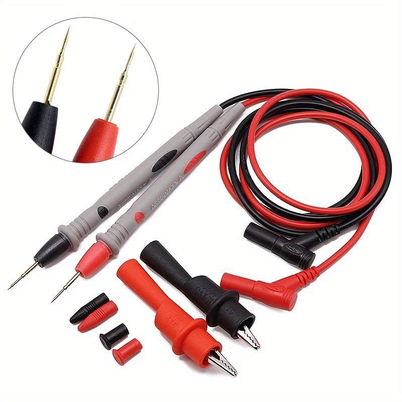 20A Test Leads - Cables for Multimeter - ANENG - VICTOR 1003  Workshop,  DIY, Tools \ Measuring Instruments \ Test Leads & Grippers