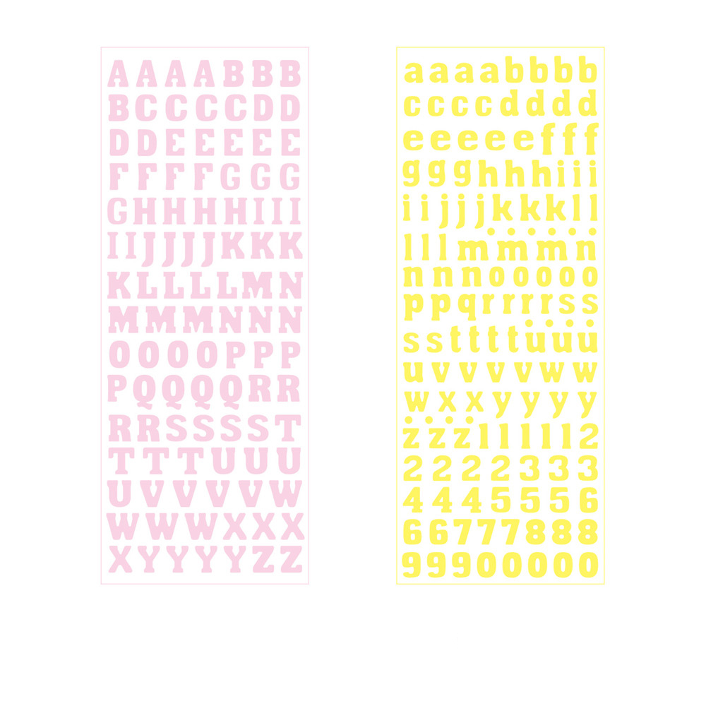 Gradient Dot Number Letter Stickers Perfect For Diy Arts - Temu