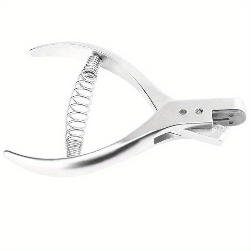 Hand Held ID Card Slot Hole Punch Metal Puncher Plier Punching Tool for ID Card