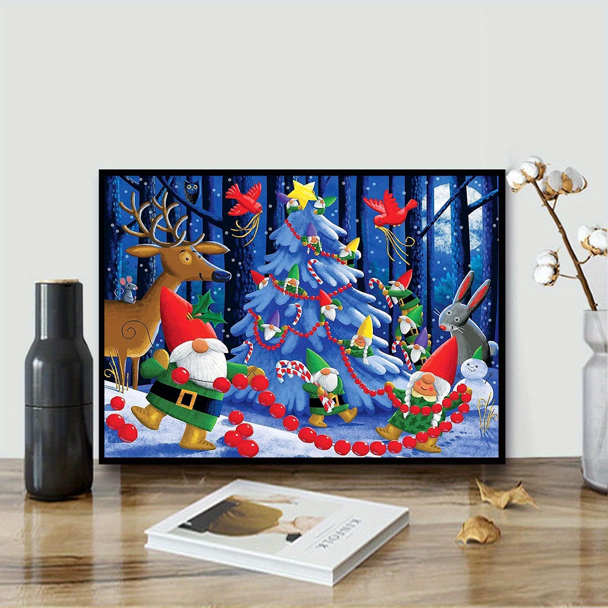 5D Christmas Diamond Painting Kits, Christmas Tree Diamond Art for
