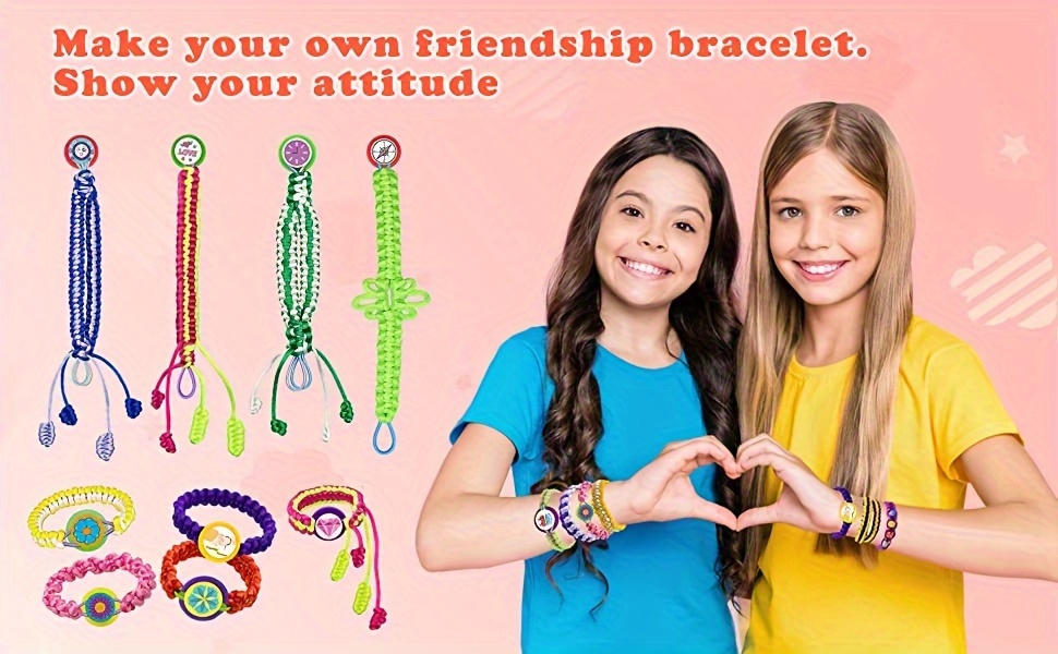 Hand Braided Rope Set Friendship Bracelet Making Kit Braided - Temu