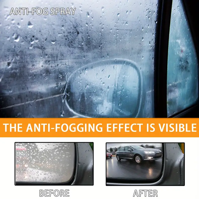 Car Car Anti Fog Spray Windshield Anti Fog Defoging Crystal - Temu