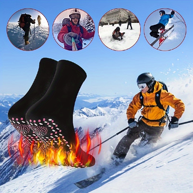 Calcetines gruesos de compresión,calcetas de senderismo, calcetines  termicos ,calcetines deportivos mujer,calcetines antideslizantes,Camping,  Snowboard
