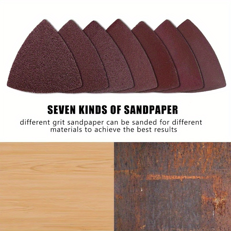Sandpaper Assortment, 1/4-Inch Sheet, 6-Pack | BLACK+DECKER