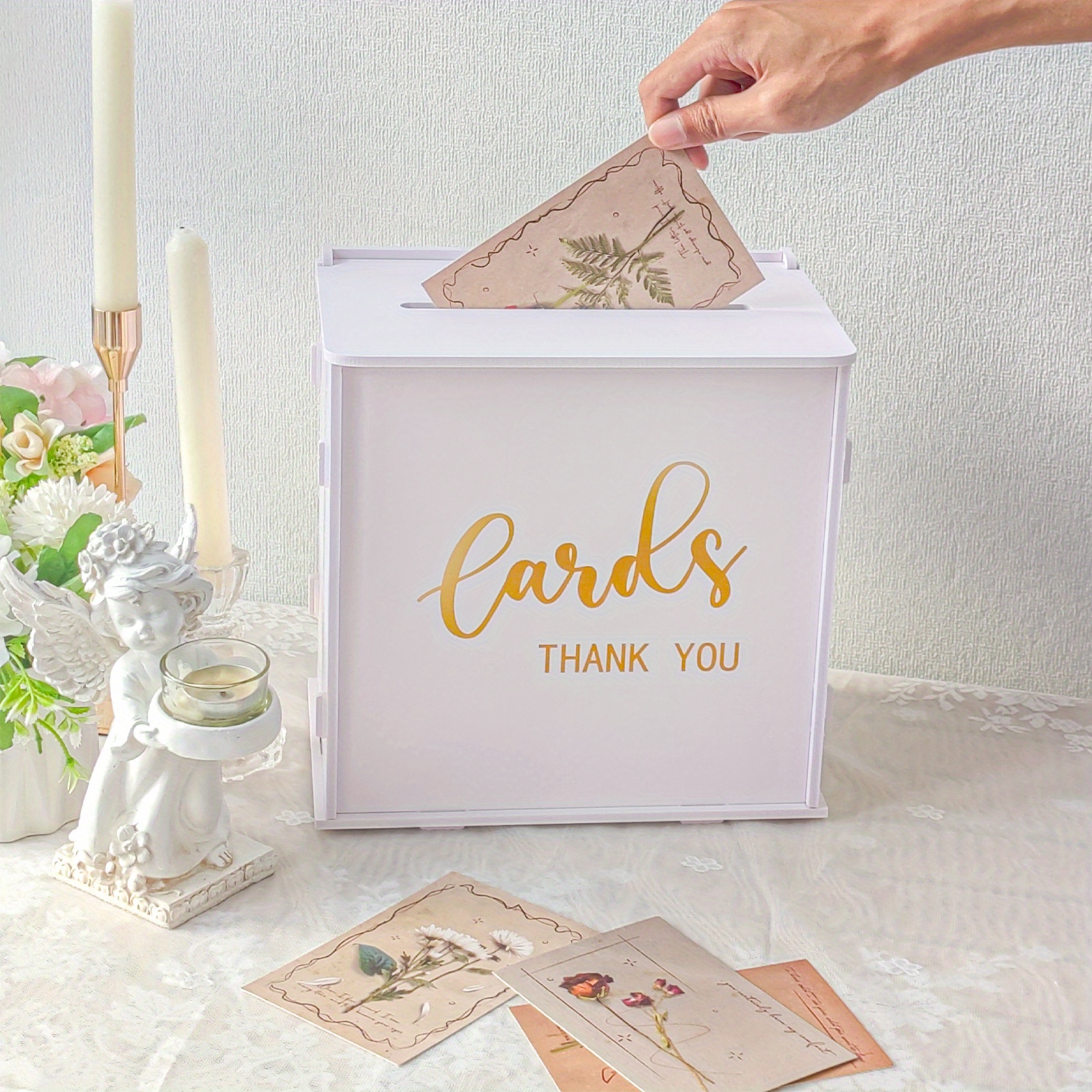 Baby shower gift card box cheap
