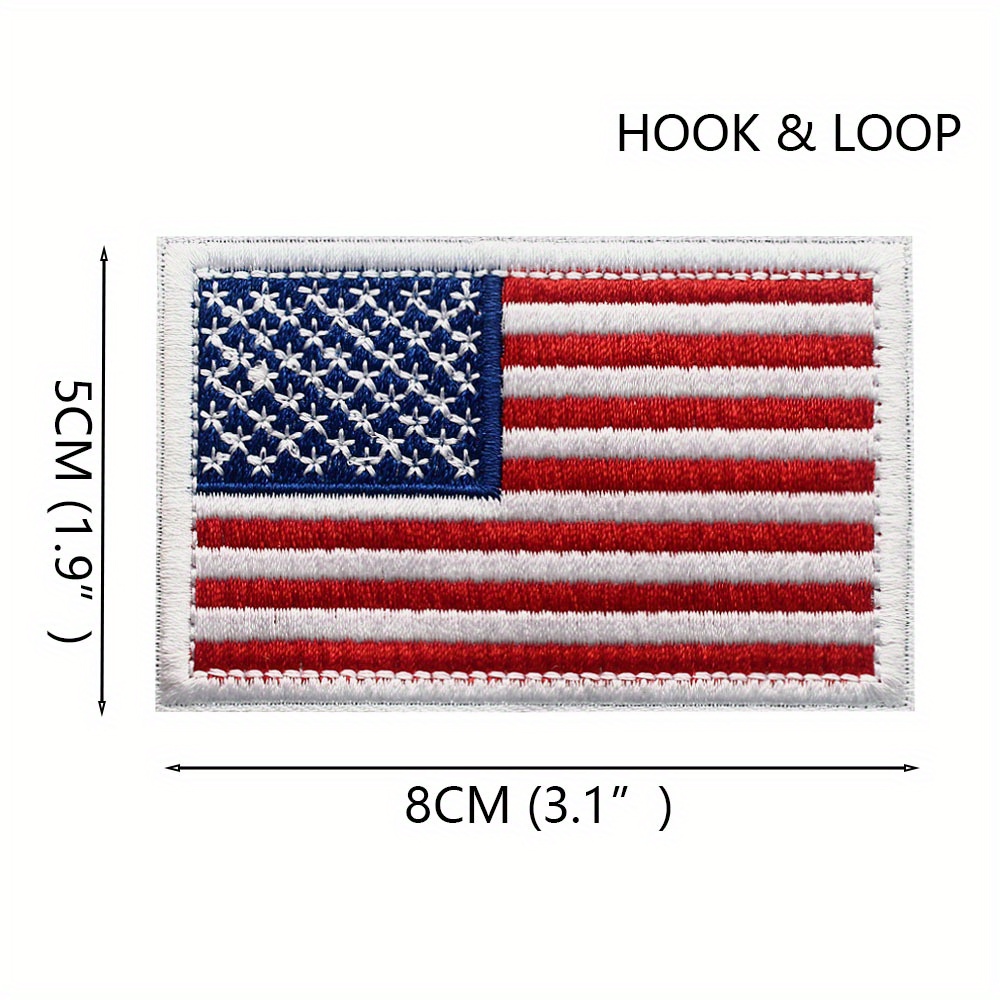 Mexican Flag Patches Hook and Loop Military Armbands Tactical