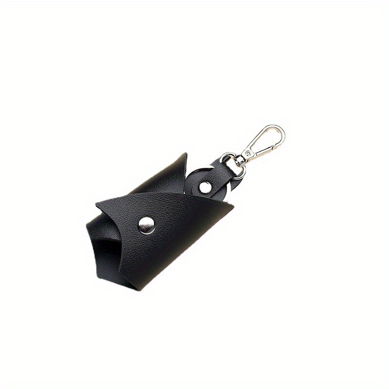 1pc Bat shaped Car Keychain PU Leather Folding Keychain Pendant