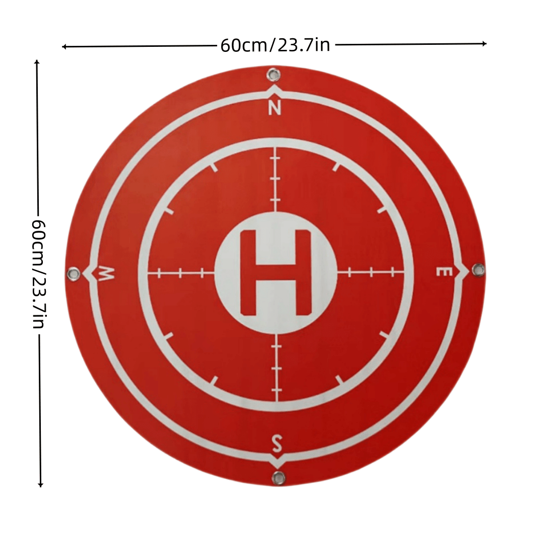 Drone Landing Pad, Target Number Dot, 4