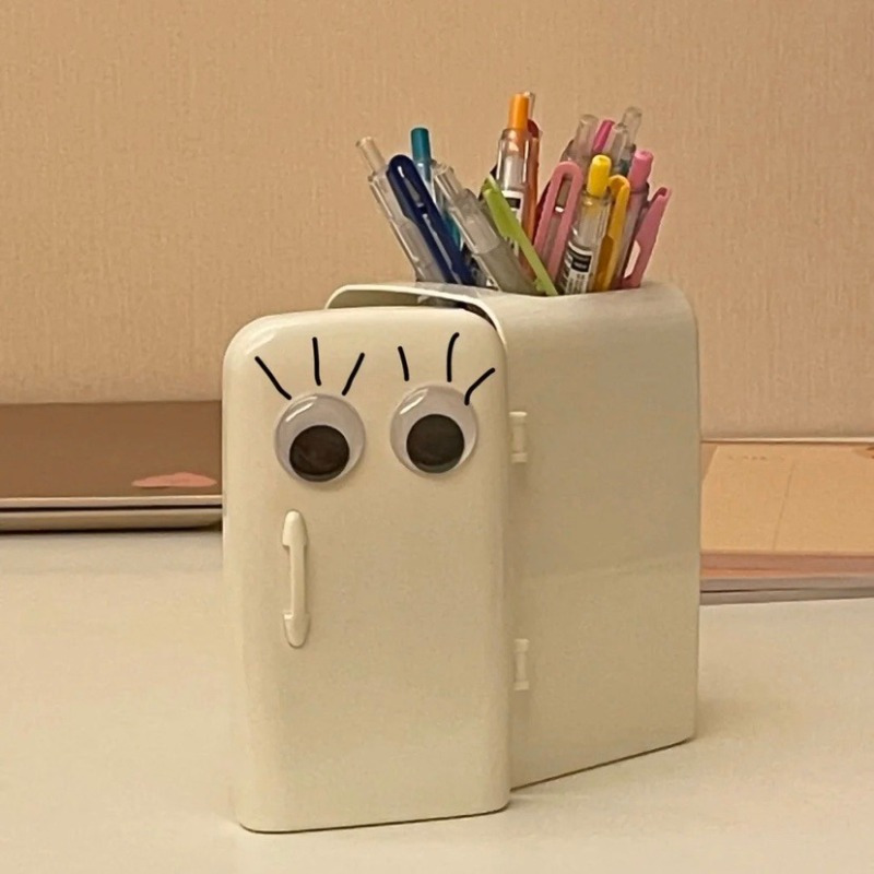 Desktop Storage Organizer Pen Pencil Card Holder Box - Temu