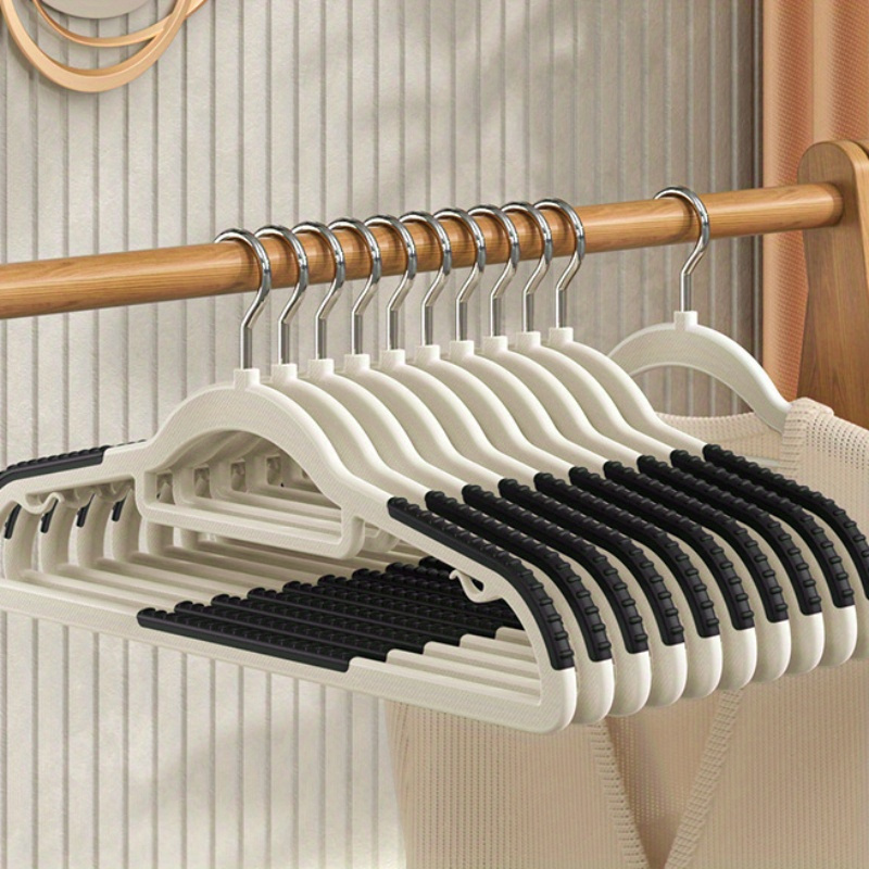 Metal Clothes Hangers Non slip Traceless Clothes - Temu