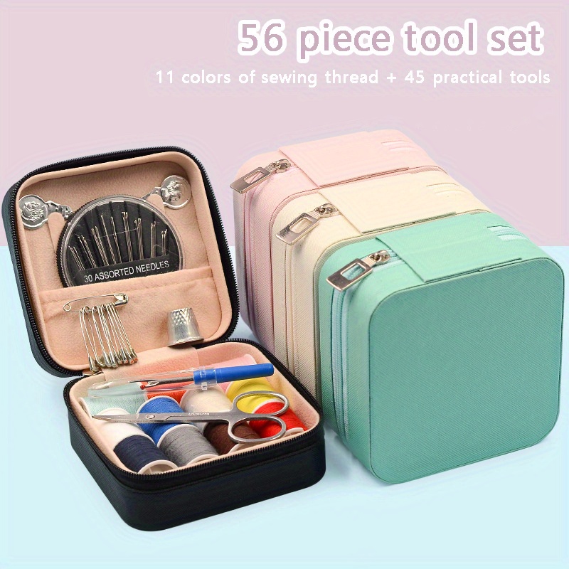 

1set Household Sewing Kit, Multifunctional Sewing Box, Storage Box, High-end Boutiquetool Kit, Portable For Student Dormitory