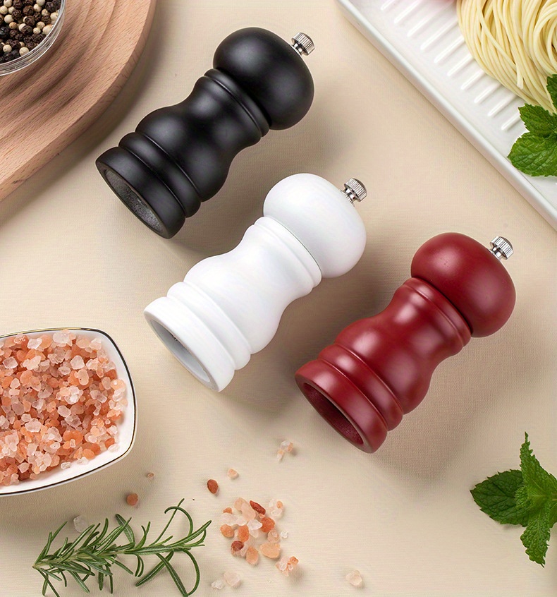 Remium Wooden Pepper Grinder Handcrafted Manual Grinding - Temu