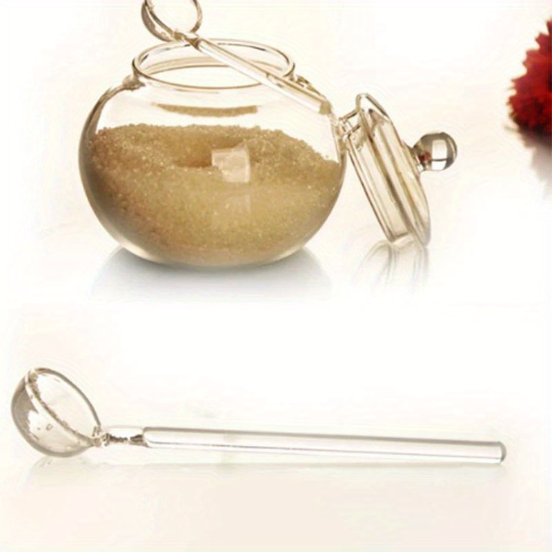 KAIYAN-zuccheriera in vetro trasparente da 250 ml, utilizzata per  caramelle, spezie, zuccheriere per spezie, zuccheriere e barattoli di vetro  per la decorazione della casa e della cucina : : Casa e cucina