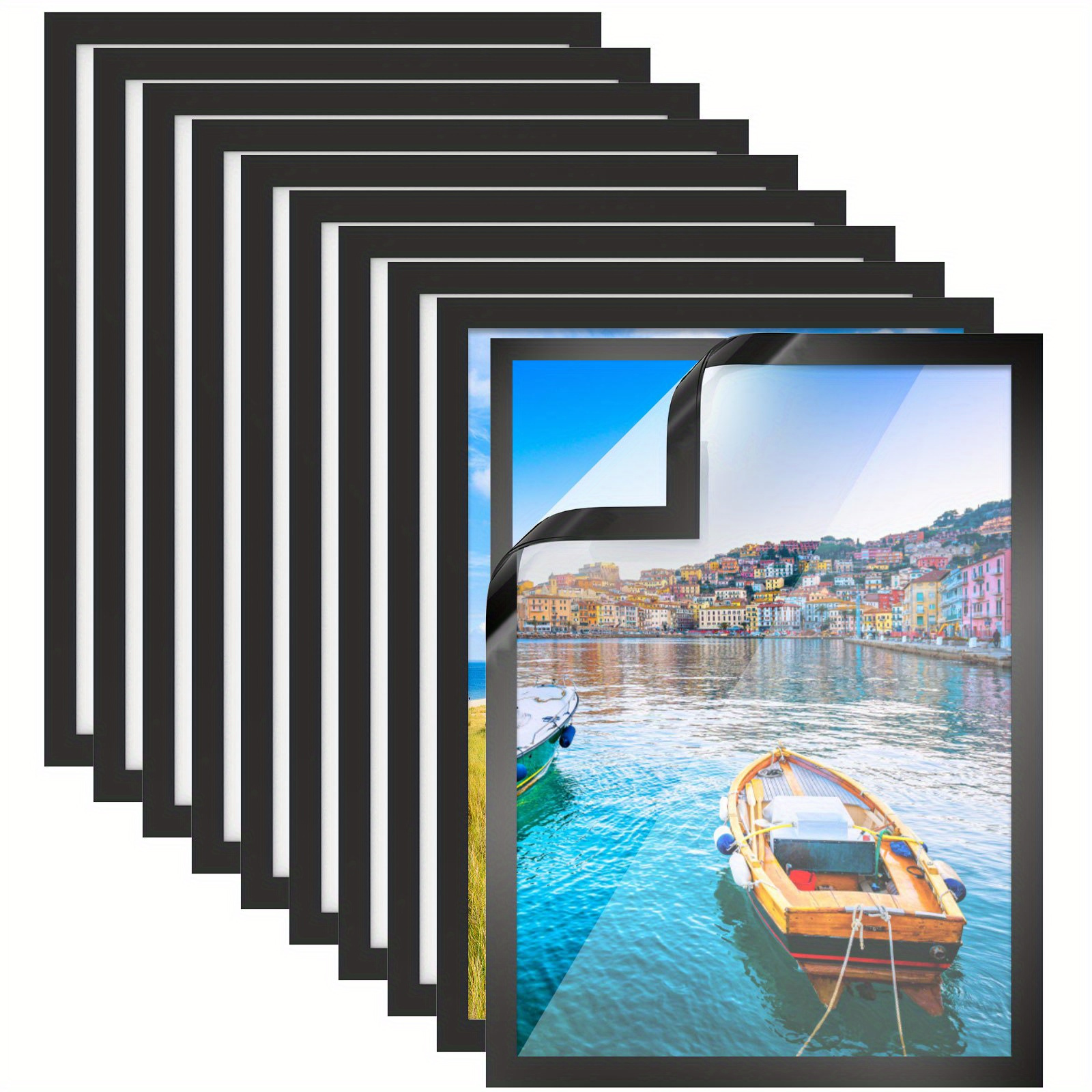 2PCS Diamond Painting Frame 8K A3 A4 Magnetic Photo Frame Colorful Magnetic  Picture Frames PVC Self-Adhesive Frame Home Decor