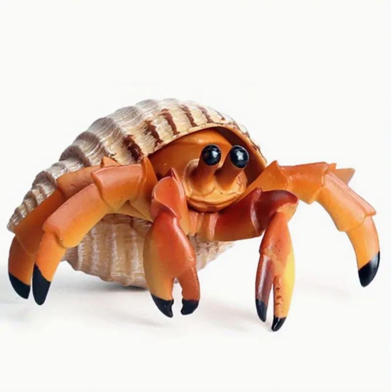 Simulated Hermit Crab Model Toy Decoration Realistic Sea - Temu