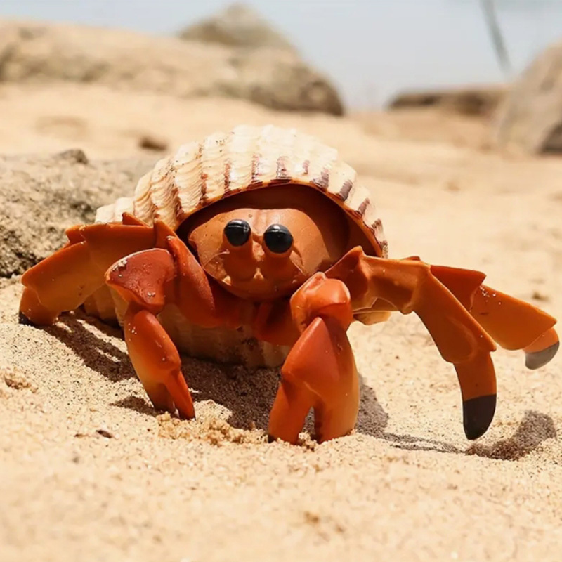 Ocean Sea Animal Model Figures Crab Hermit Crab Ray Fish - Temu Canada