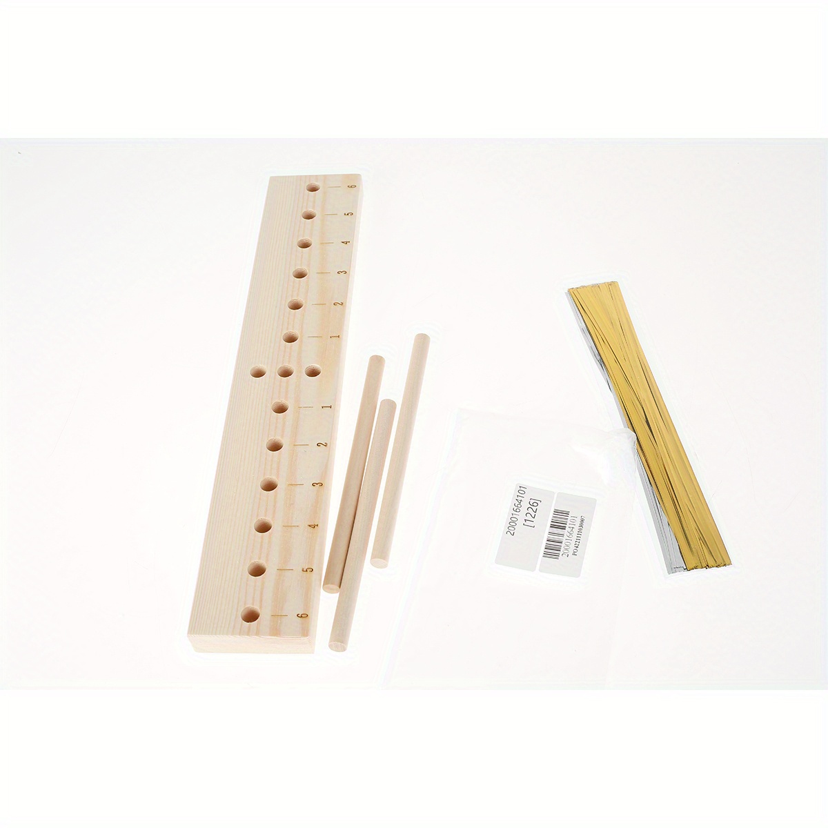 Wooden Bow Maker for Ribbon, Wooden Board Sticks Bow Making Kit for Making  Gift Bows DIY Wreath Ribbons Various Crafts