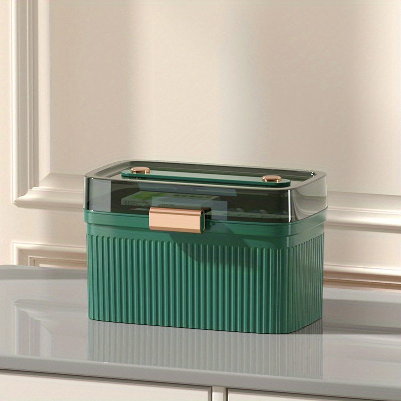 Family First Aid Box,Portable Medicine Chest Storage,Medicine