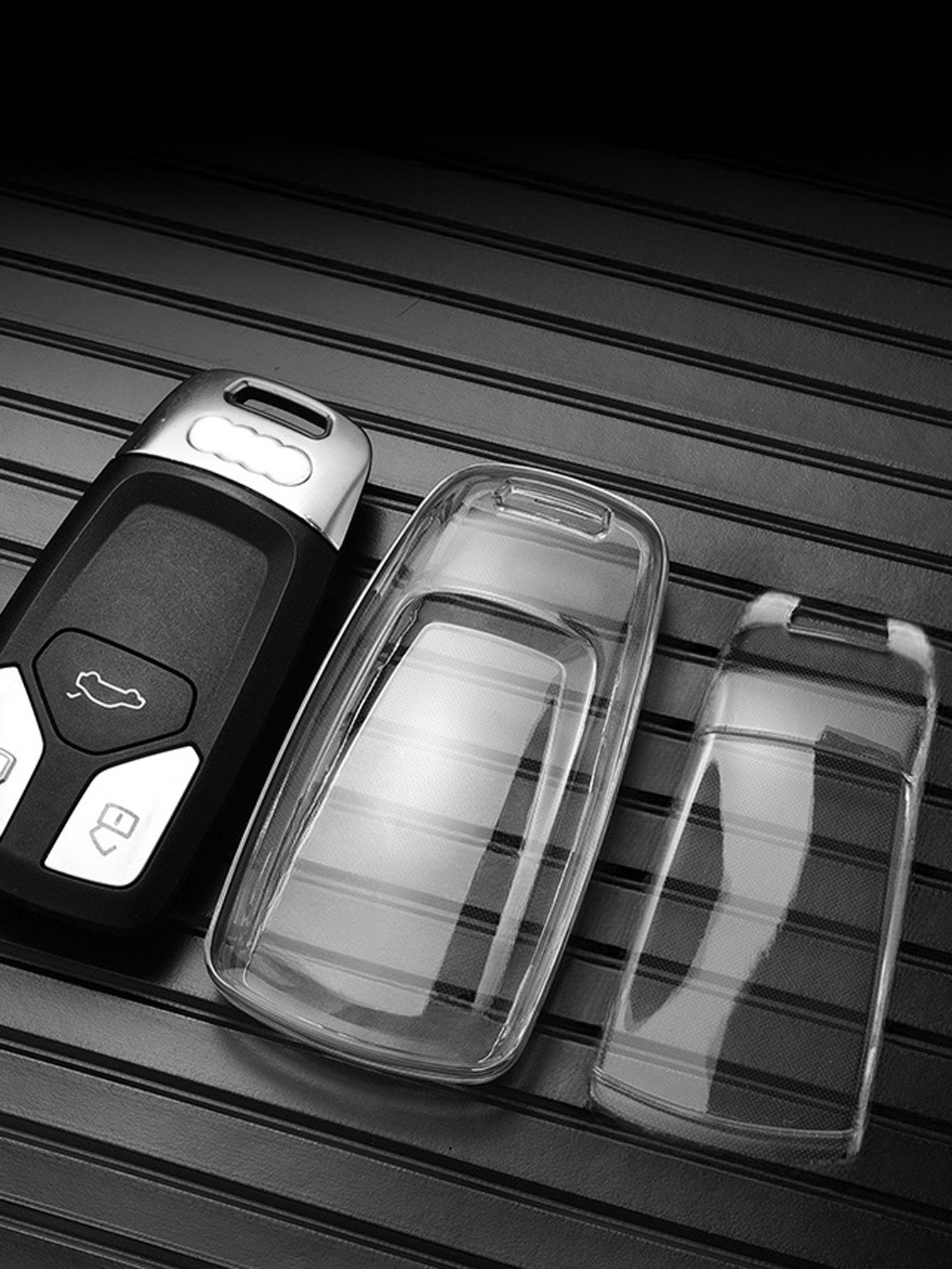 TPU Car Remote Key Case Cover Shell For Audi A4 B9 A5 A6 8S 8W Q5 Q7 4M S4  S5 S7 TT TTS TFSI RS Protector Accessories