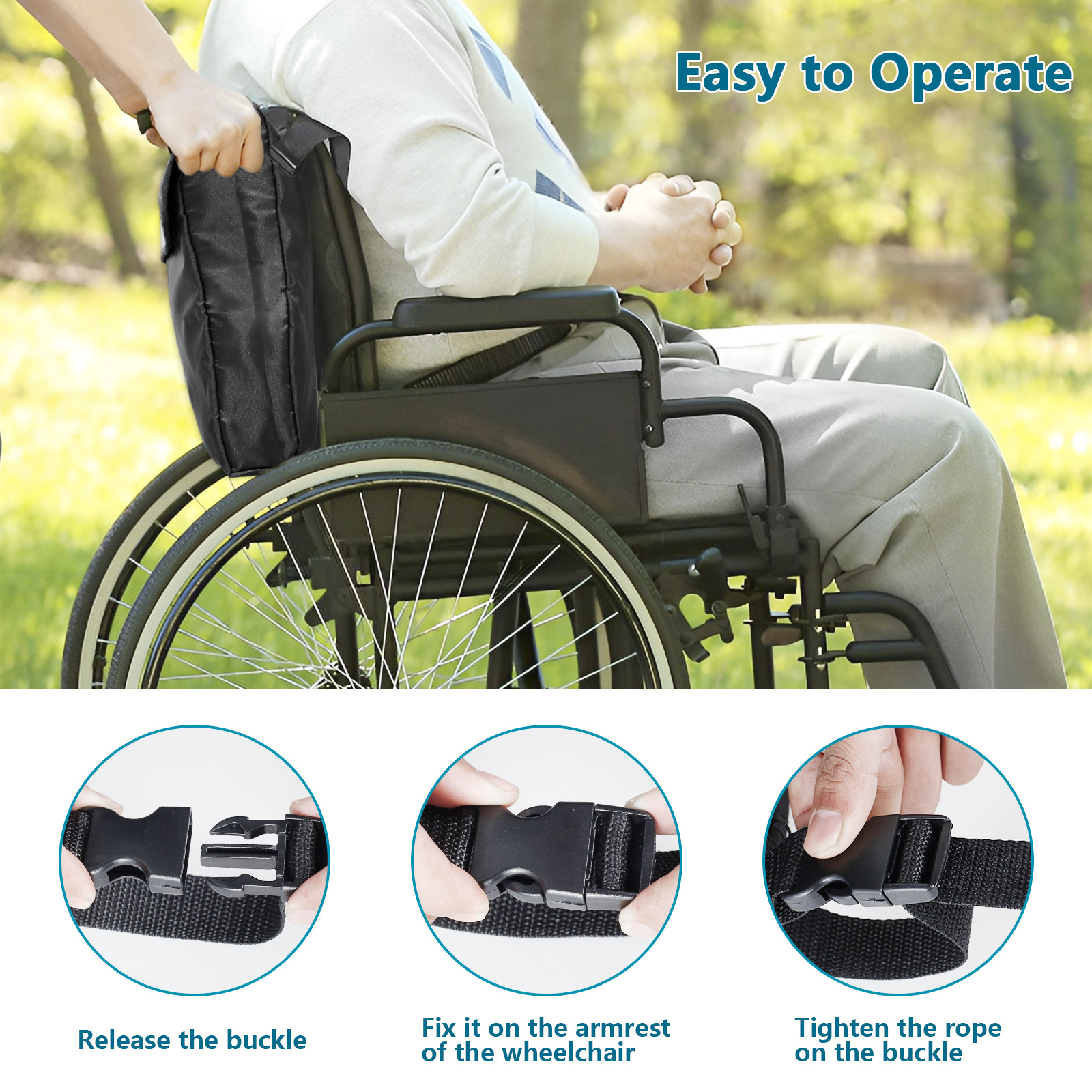 Rollstuhl dunkelrot Rucksack angepasst sichere Tasche zwei-in-one  behindertengerechter Zugang einfacher Zugang Handicap einfache Mobilität  Alltagsreisen -  Schweiz