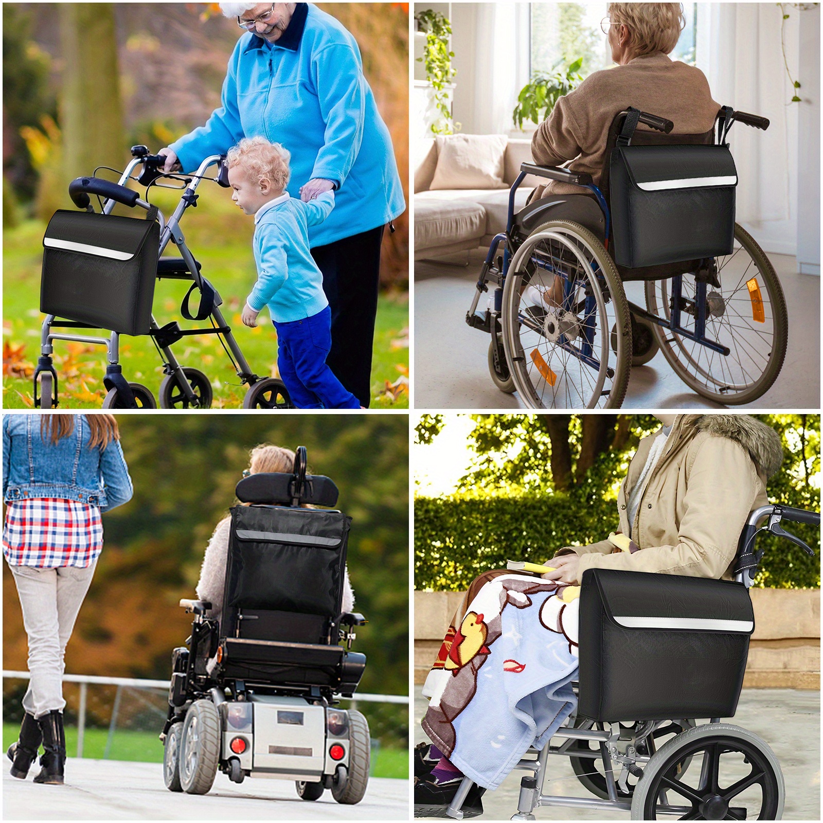 Rollstuhl Tasche Ich bin Freien Tragbare Rollstuhl – Grandado