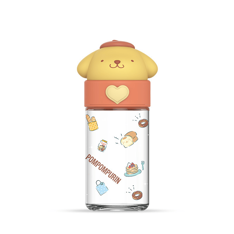 Pompompurin Anime 16oz Beer Can Glass with Straw and Lid – SakuratopiaAnime