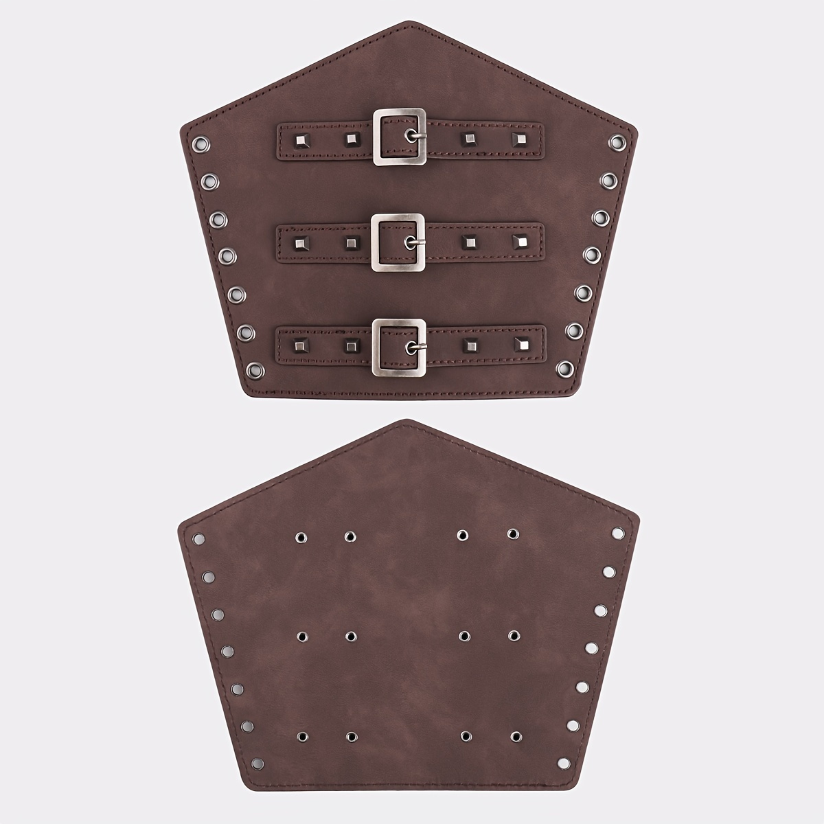 Leather Armguard Buckle Arm Protector Cosplay Bow Arrow Protector