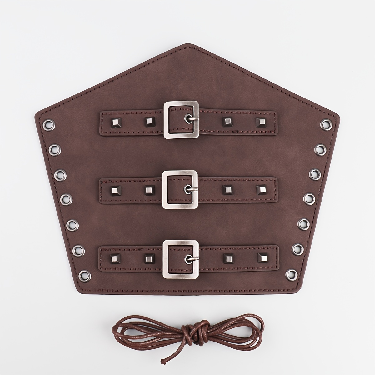 Leather Armguard Buckle Arm Protector Cosplay Bow Arrow Protector
