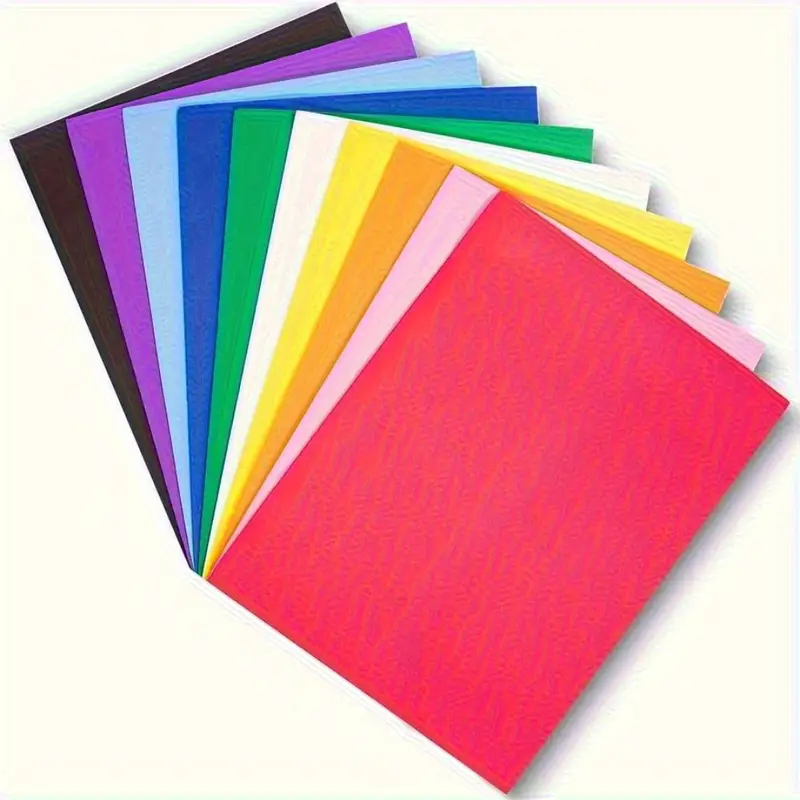 Eva Foam Sheets 10 Colors Thick Handicraft Foam Paper Arts - Temu