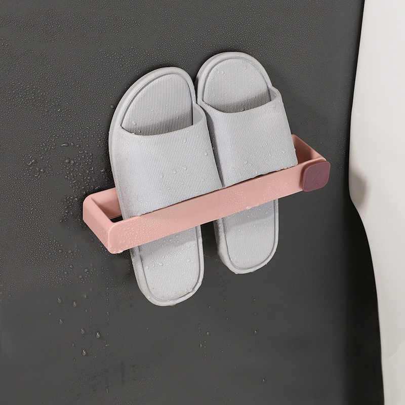 Wall Mounted Folding Slippers Shoes Bathroom towel Hanger