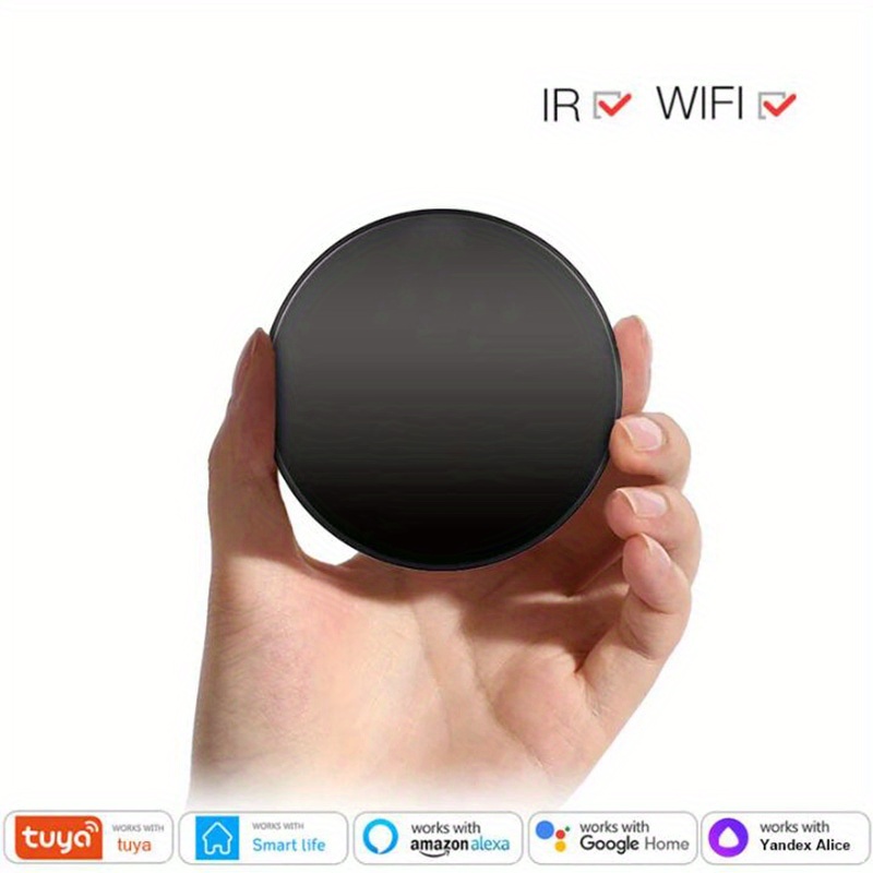 GHome Smart Mini enchufe inteligente, enchufe de salida WiFi funciona con  Alexa y Google Home, control remoto con función de temporizador, solo