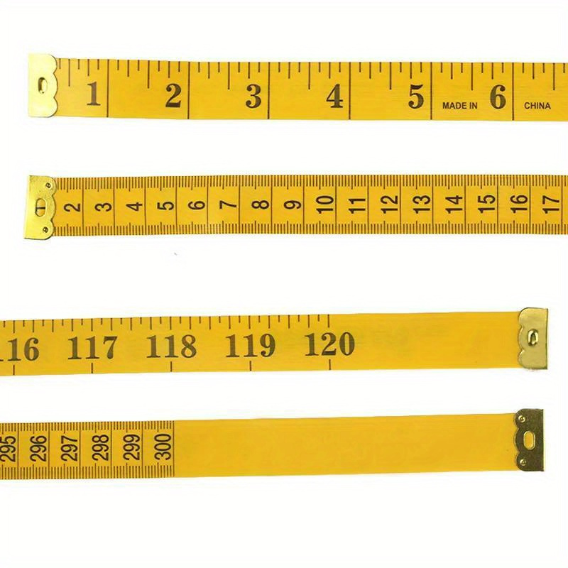 Durable Soft 3 Meter 300 CM Sewing Tailor Tape Body Measuring Measure Ruler  Dressmaking Clothing