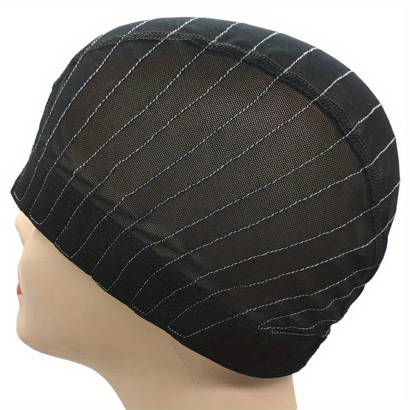4 Pack Wig Caps Hair Mesh Wig Cap Hair Wig Stretchable Elastic Hair Net Practice  Head for Braiding 