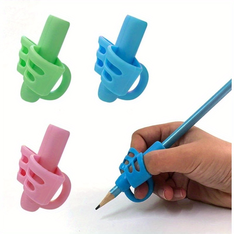 Pencil Grips For Kids Handwriting School Supplies painting - Temu