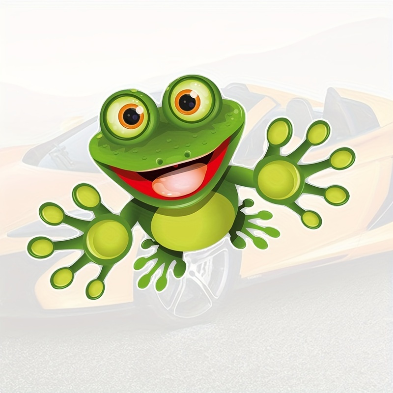 Frog Car Decal Temu