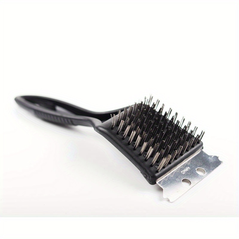 Brosse pour BBQ Decopatent ® PRO avec grattoir - Nettoyage du barbecue -  Grille 