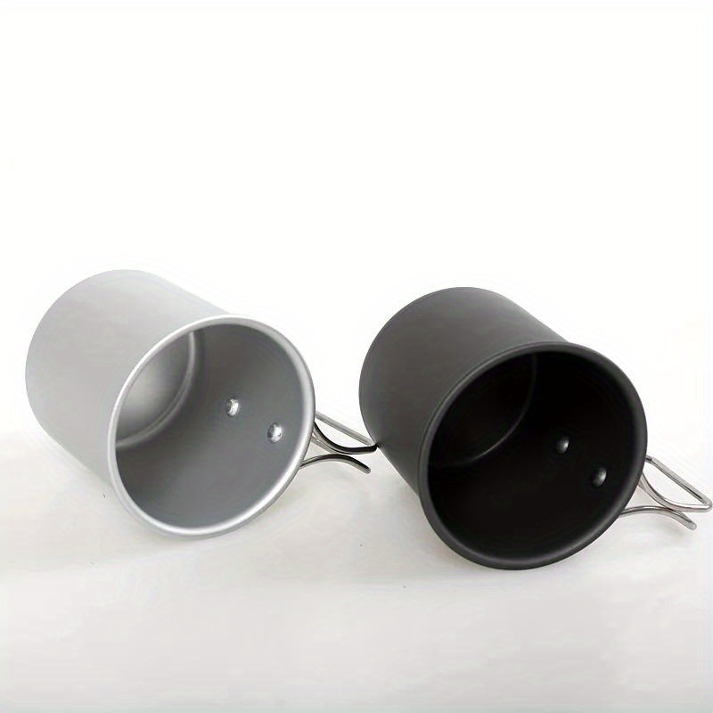 300ml Aluminum Alloy Mug Cup Portable Tableware For Outdoor