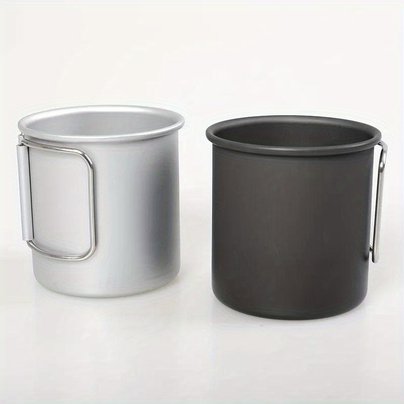 Aluminum Alloy Coffee Mug, Portable Lightweight Water Cup For