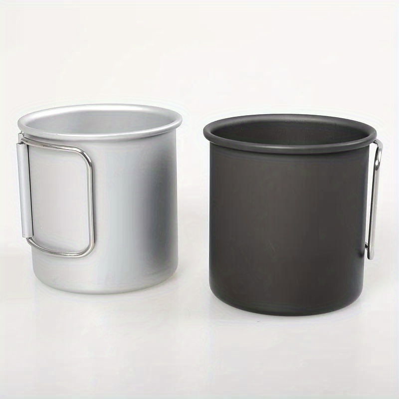 300ml Aluminum Alloy Mug Cup Portable Tableware For Outdoor