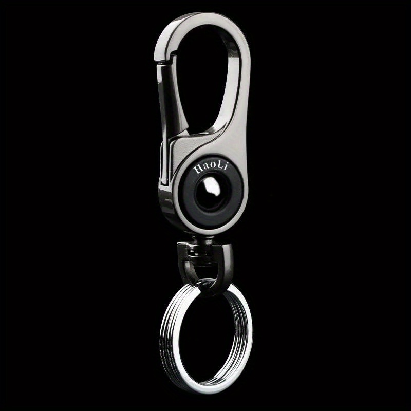 Carabiner Clip Key Chain Titanium Alloy Keychain Mini Hook Buckle