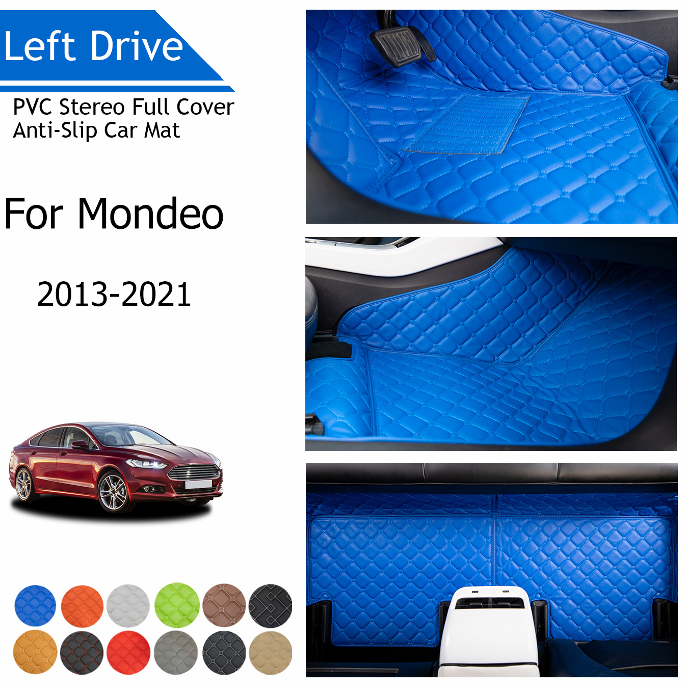 Tegart [lhd]for Ford For Mondeo 2013 2021 Three Layers Pvc - Temu