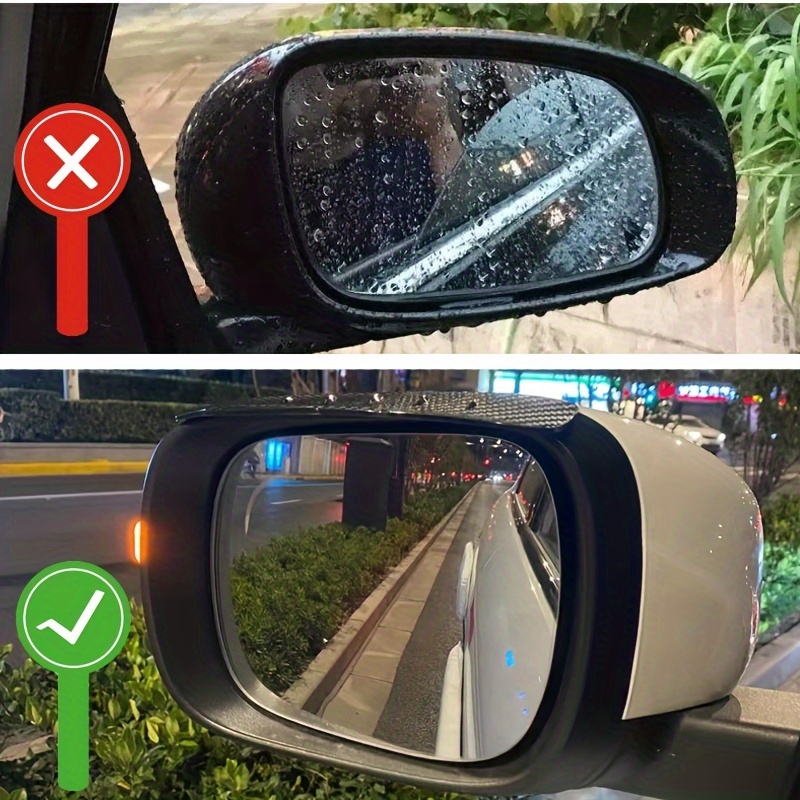 2pcs/set Auto-Rückspiegel-Regenabdeckung Sonnenblende Augenbraue Kohlefaser -Seitenansicht-Spiegel-Regenschutz Auto-Schutz - Temu Austria