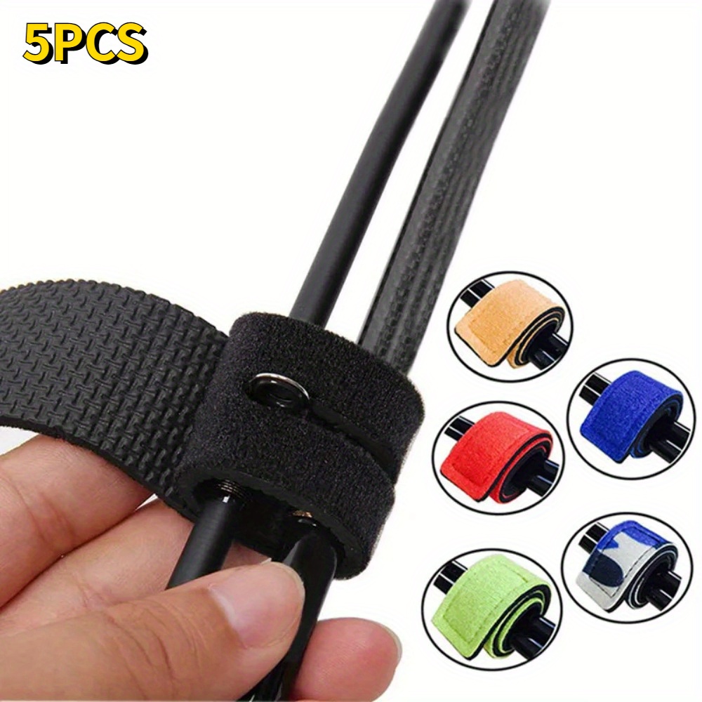 New Fishing Tools Rod Tie Strap Belt Tackle Elastic Wrap - Temu