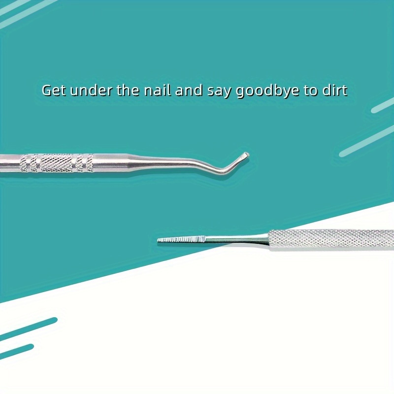 3pcs Ingrown Toenail Removal Tool and File Set Stainless Steel Pedicure Kit