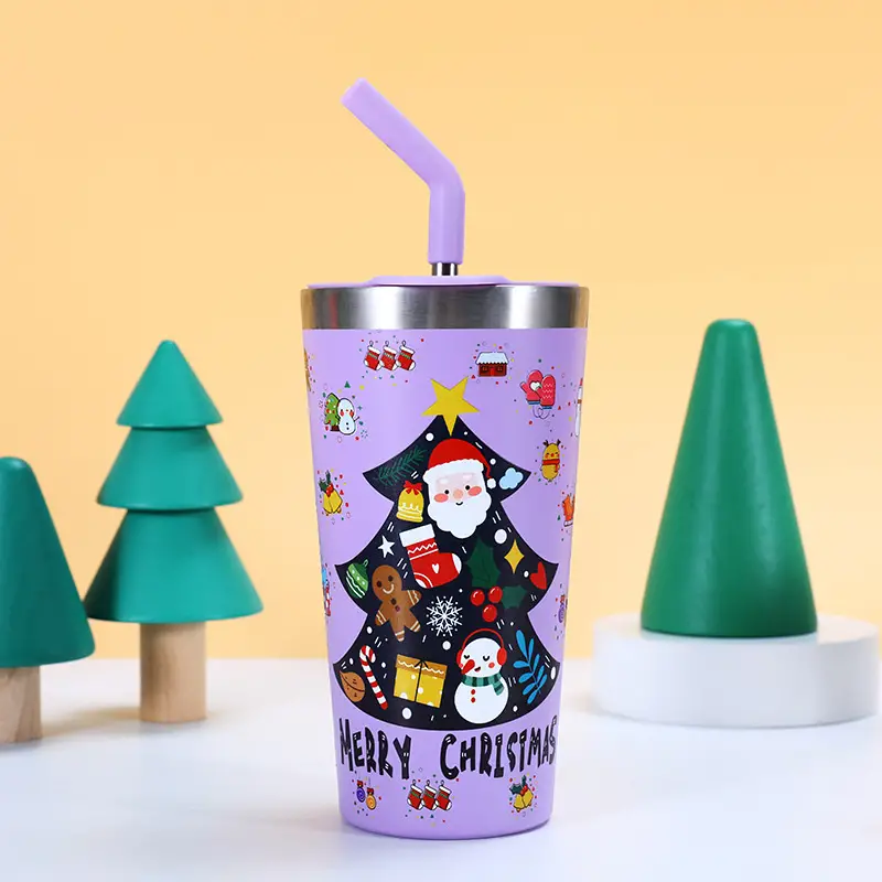 Christmas Tumbler With Lid And Straw, Insulated Water Bottle, Santa Claus  Christmas Tree Water Cups, Summer Winter Drinkware, Travel Accessories,  Xmas Gifts - Temu