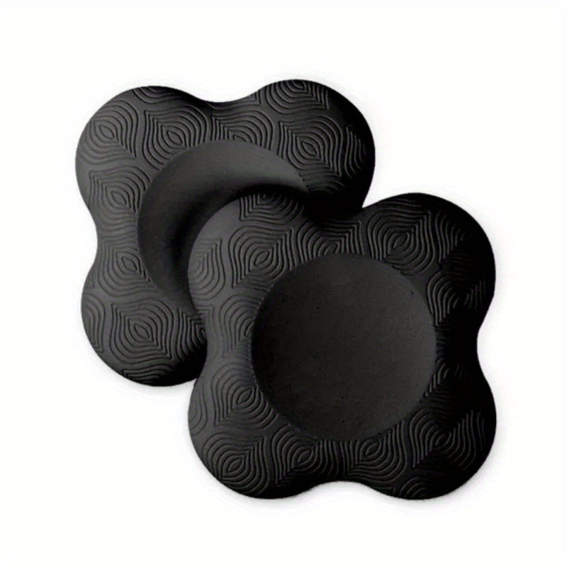 2pcs Solid Yoga Knee Pads Balance Mat For Plank Support