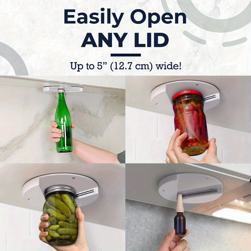 1pc Jar Opener Under Cabinet Jar Opener Useful Kitchen - Temu