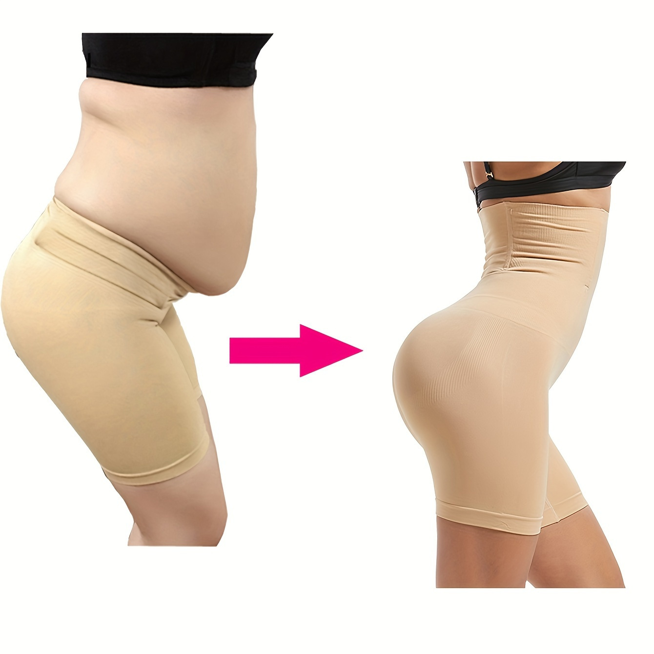 Thong Shapewear Tummy Control Panties Body Shaper for Women Butt Lifter  Waist Trainer Seamless Slimmer Panty 
